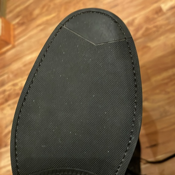 Frye size men 8.5 women’s size 10 cap toe lace zip black leather ankle boots - Picture 11 of 13